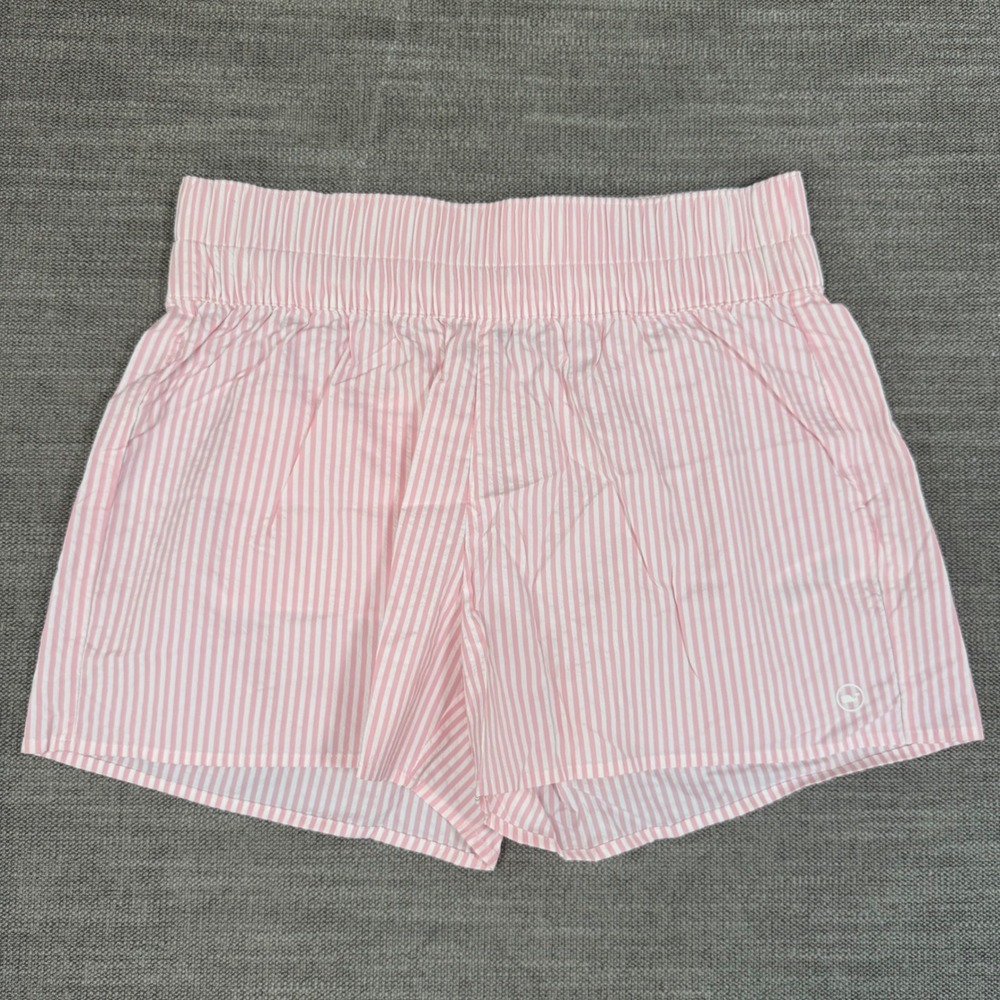 Vineyard Vines Performance Sea Side Harbor Shorts Women S Pink Seersucker Stripe